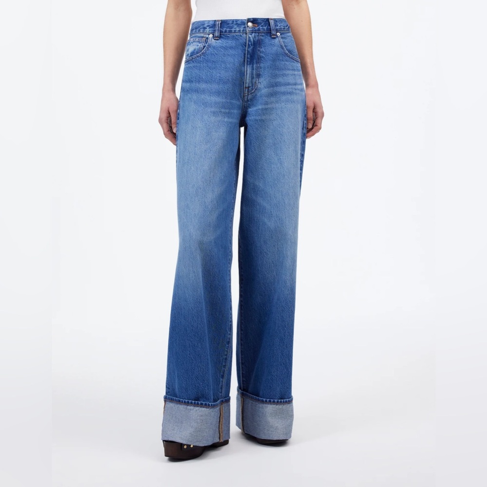 Madewell Superwide Leg Jeans Curvy